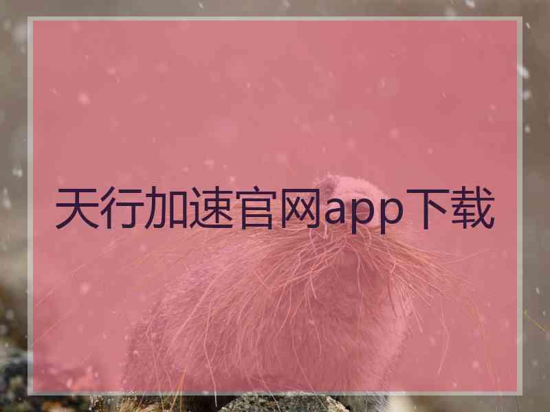 天行加速官网app下载