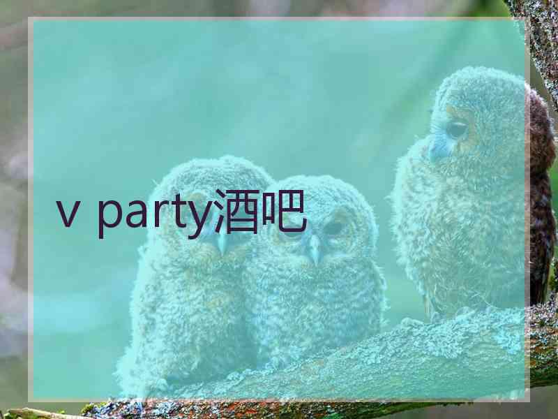 v party酒吧