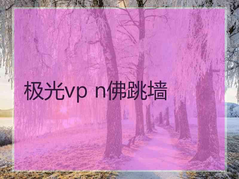 极光vp n佛跳墙