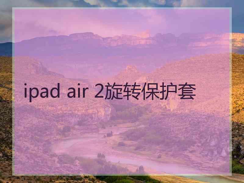 ipad air 2旋转保护套