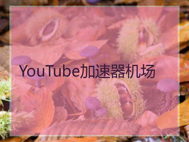 YouTube加速器机场