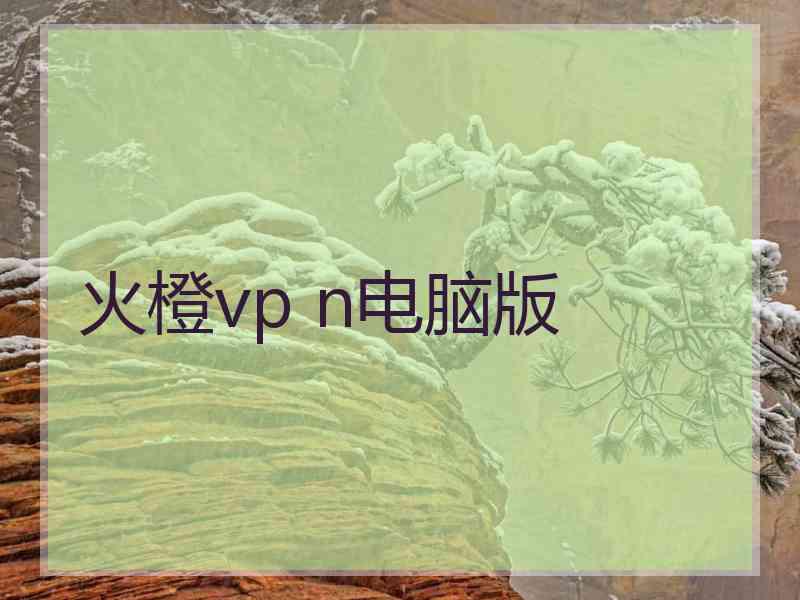 火橙vp n电脑版