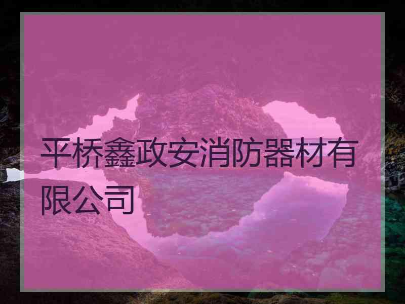 平桥鑫政安消防器材有限公司