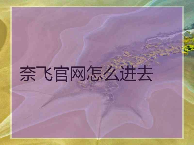 奈飞官网怎么进去