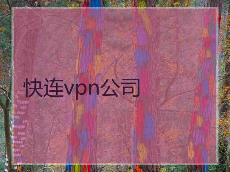 快连vpn公司