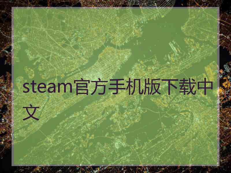 steam官方手机版下载中文