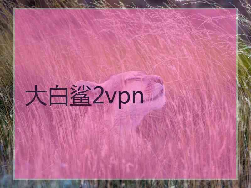 大白鲨2vpn