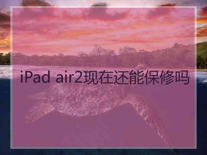 iPad air2现在还能保修吗