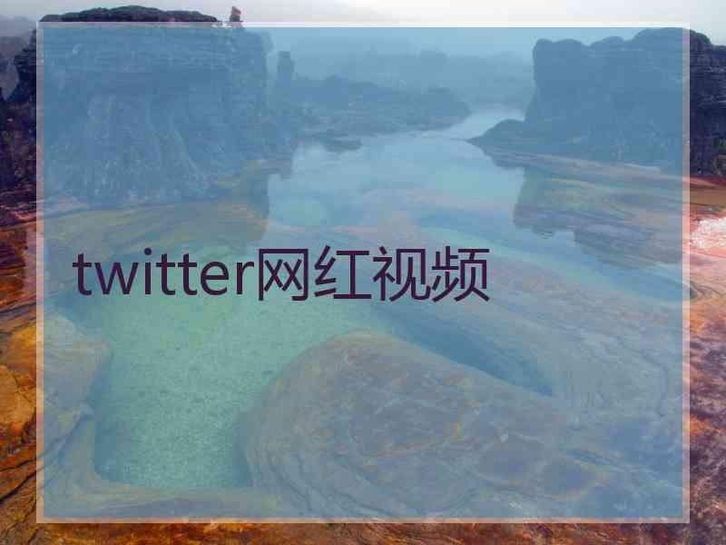 twitter网红视频