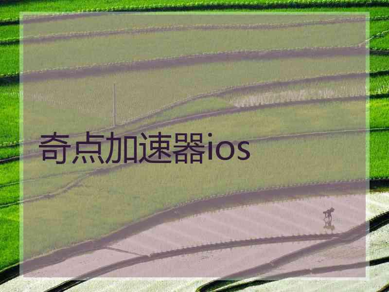 奇点加速器ios