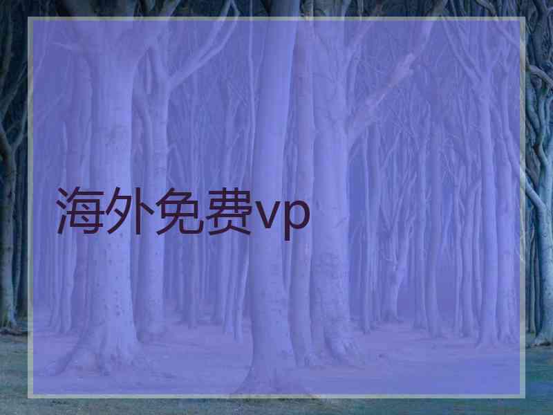 海外免费vp