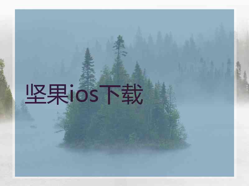 坚果ios下载