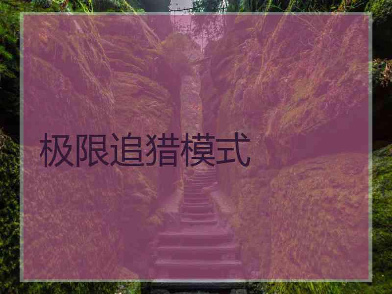 极限追猎模式