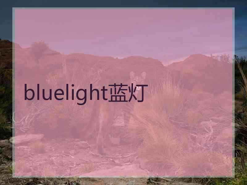 bluelight蓝灯