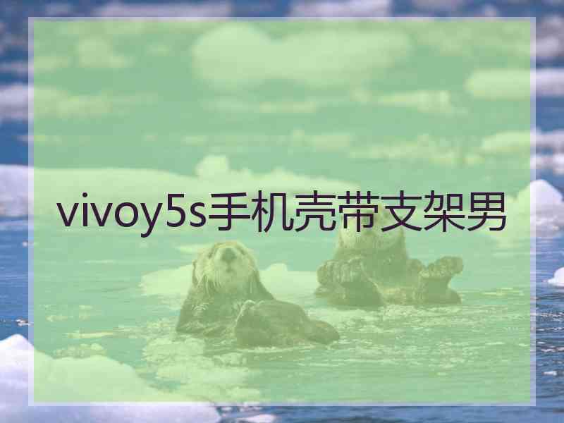 vivoy5s手机壳带支架男