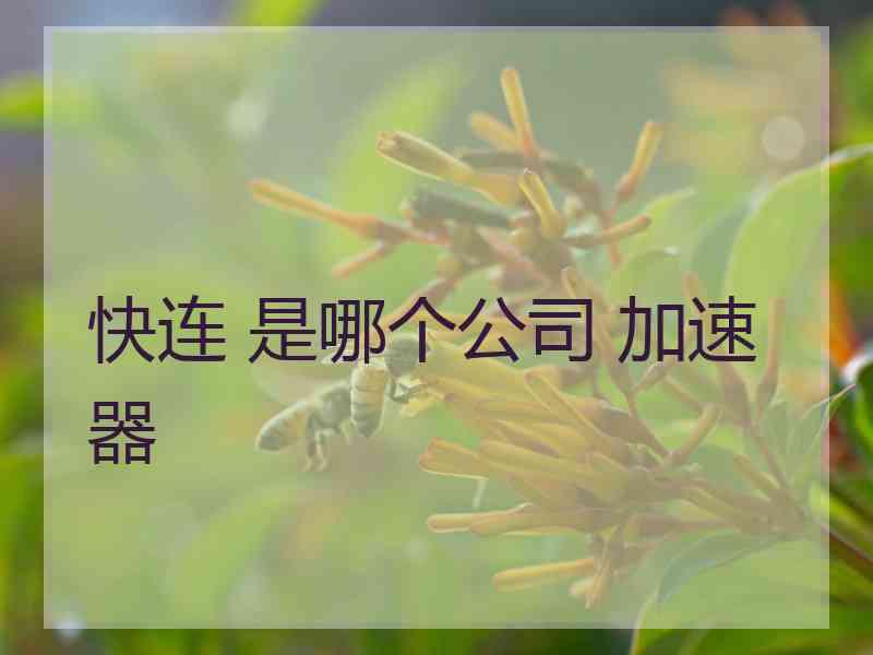 快连 是哪个公司 加速器