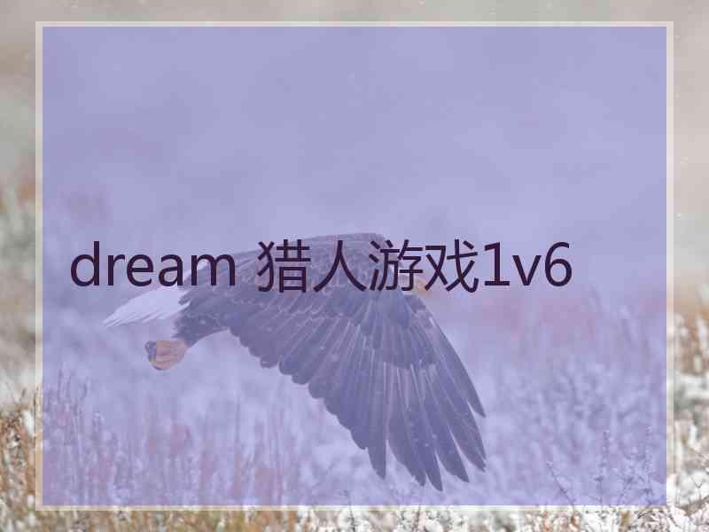 dream 猎人游戏1v6