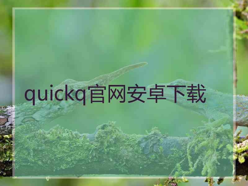 quickq官网安卓下载