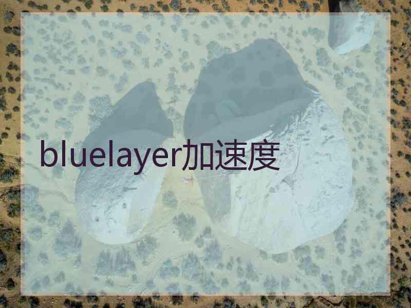 bluelayer加速度