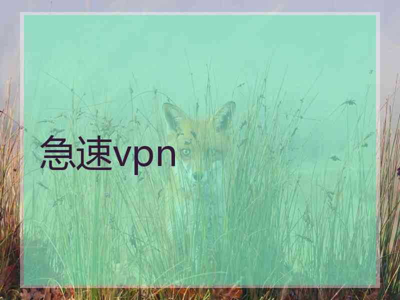 急速vpn