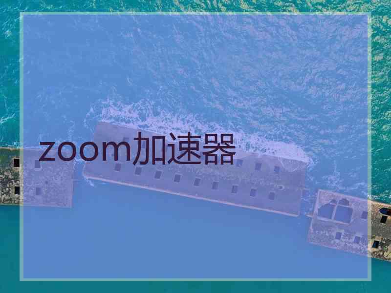 zoom加速器