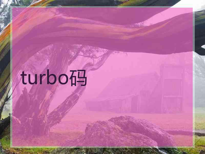 turbo码