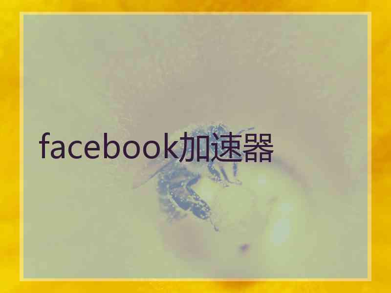 facebook加速器