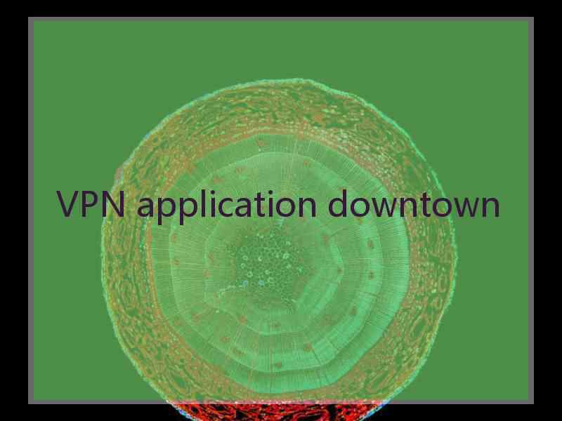 VPN application downtown