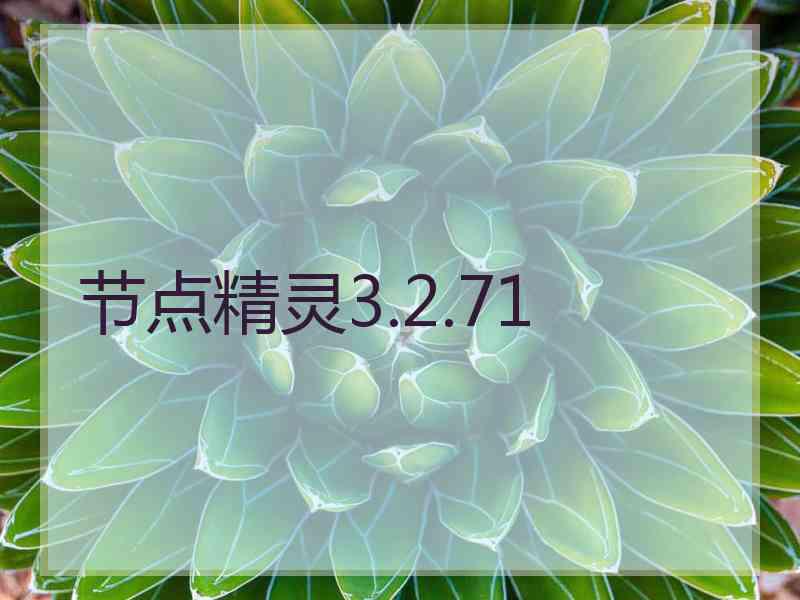 节点精灵3.2.71