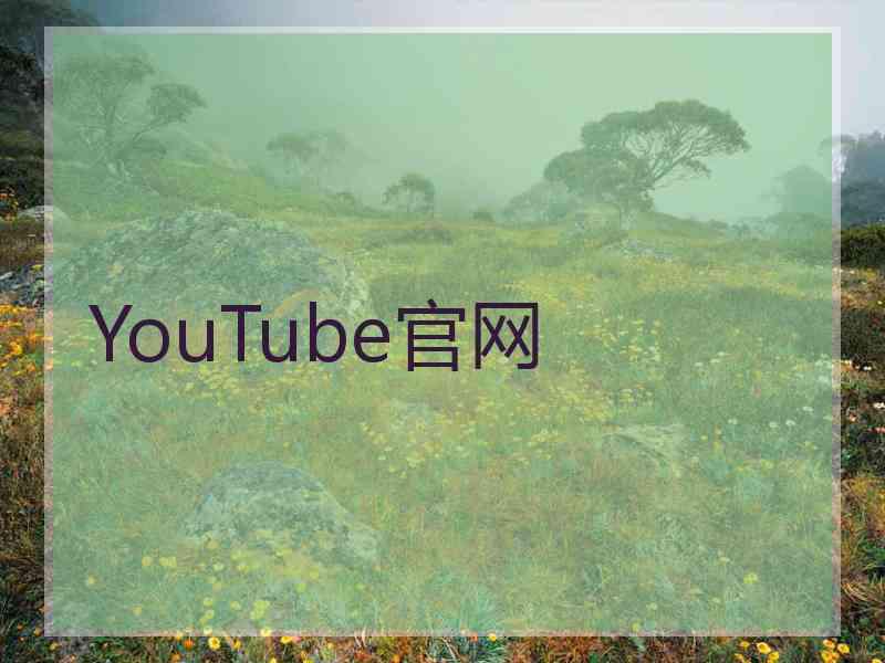 YouTube官网