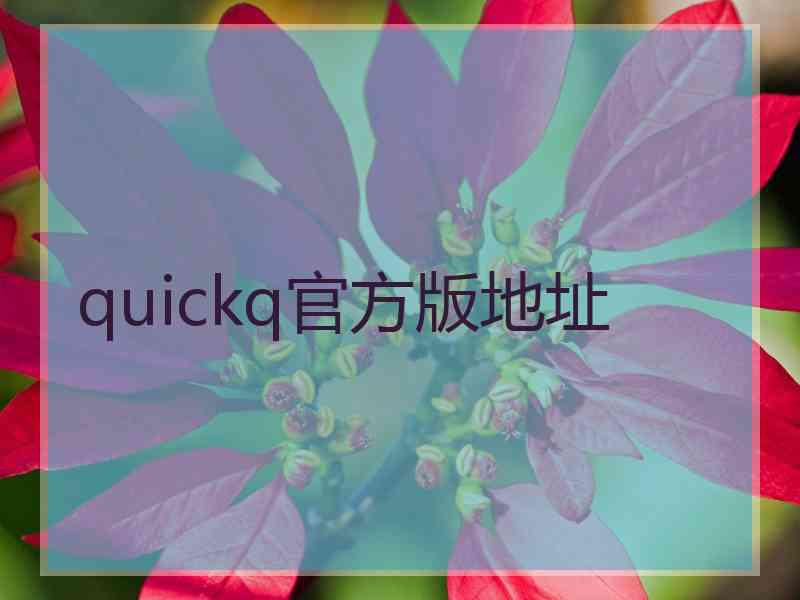 quickq官方版地址