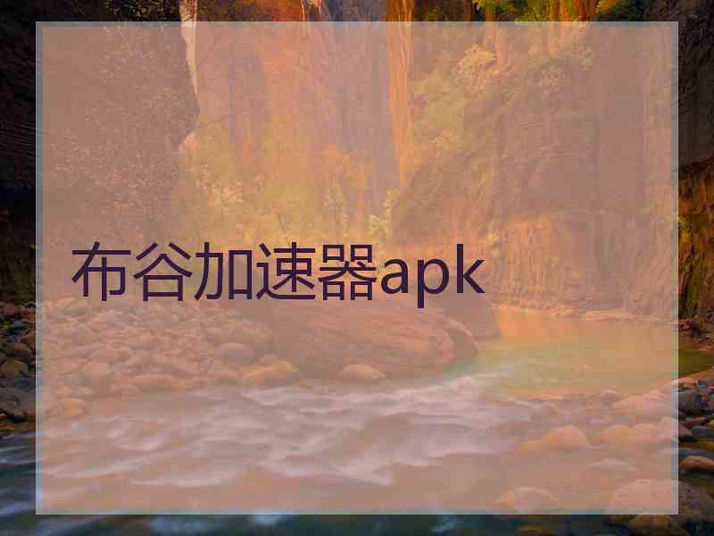 布谷加速器apk