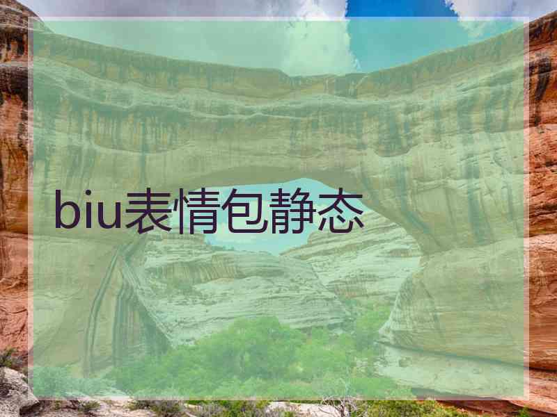 biu表情包静态