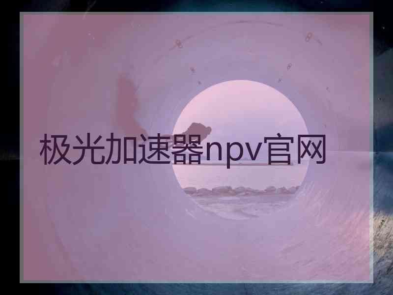 极光加速器npv官网