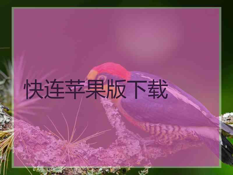 快连苹果版下载