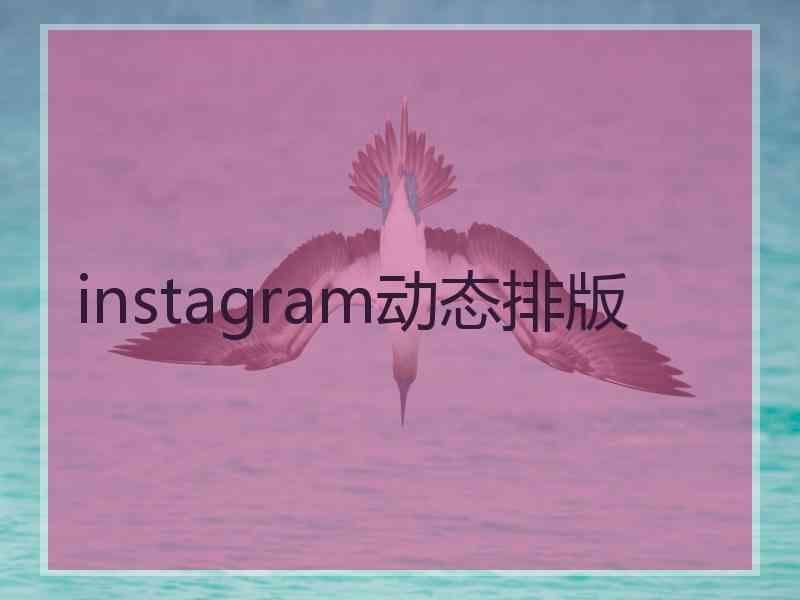 instagram动态排版