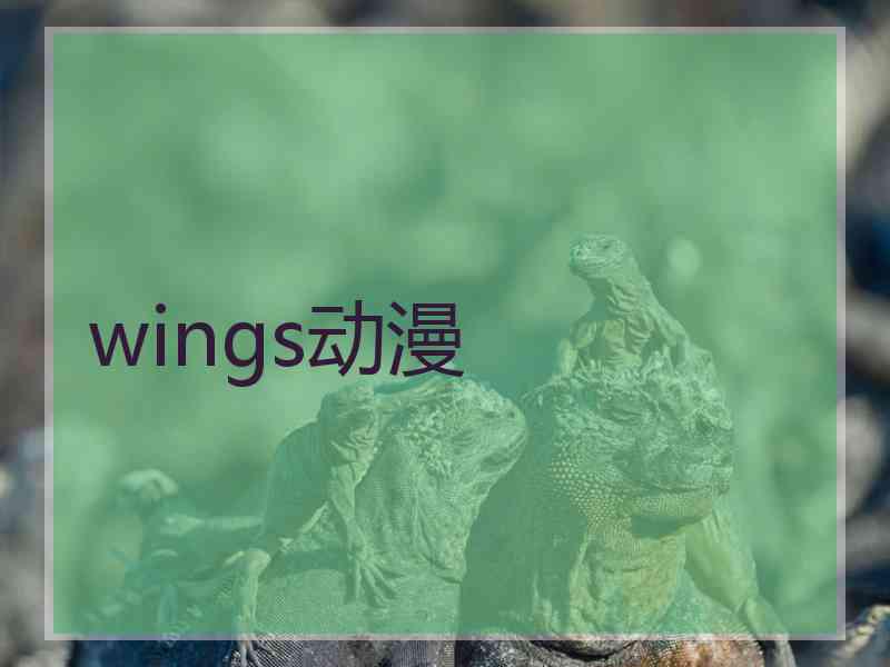 wings动漫