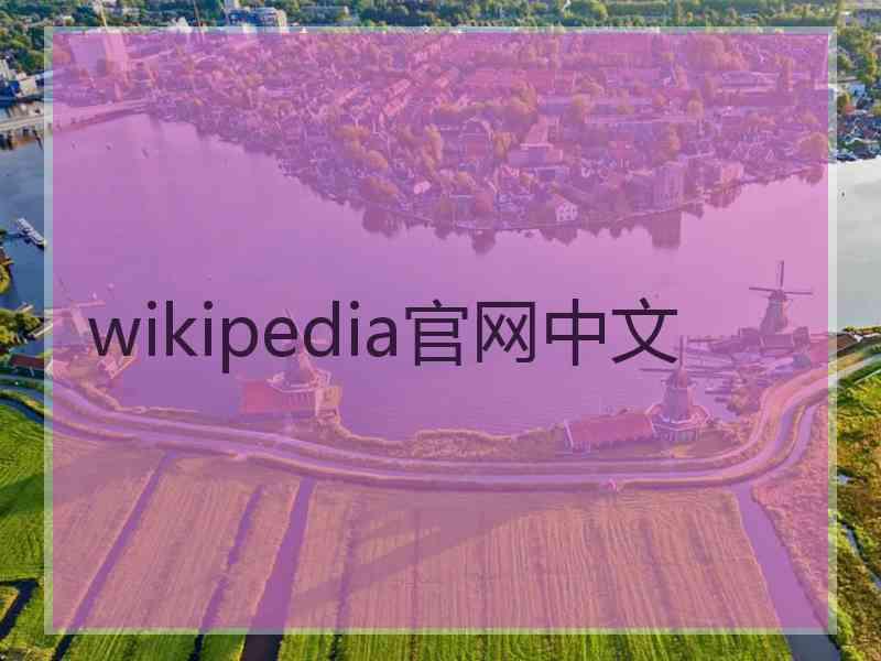 wikipedia官网中文