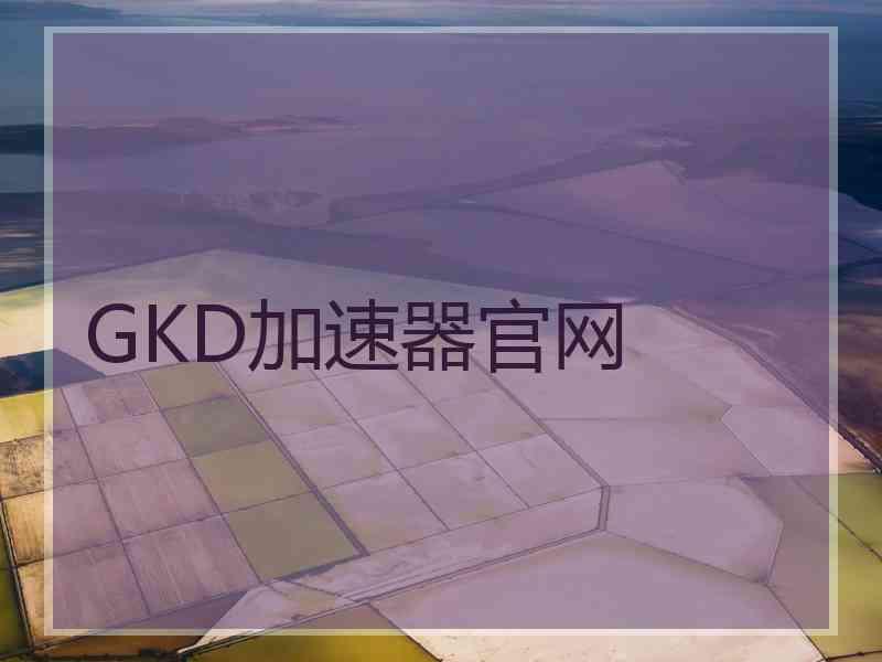 GKD加速器官网