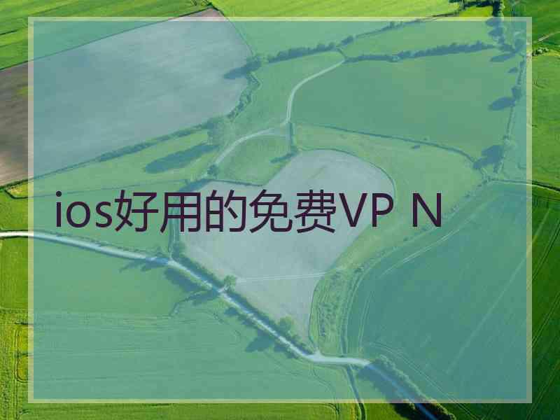 ios好用的免费VP N