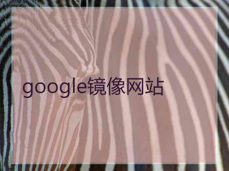 google镜像网站