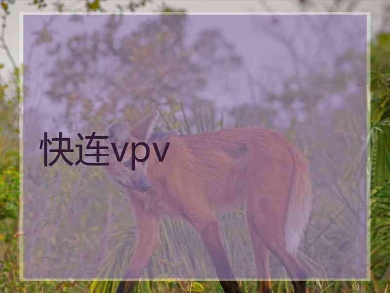 快连vpv