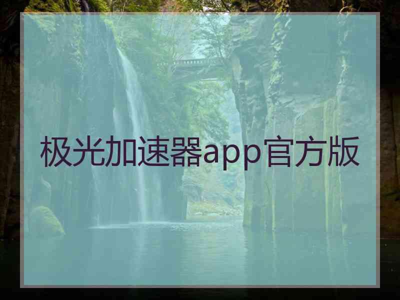 极光加速器app官方版