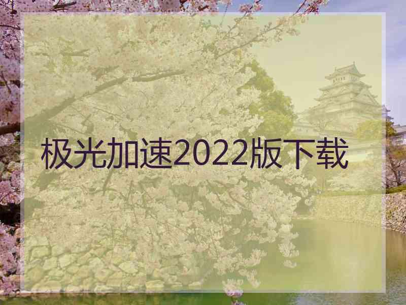 极光加速2022版下载