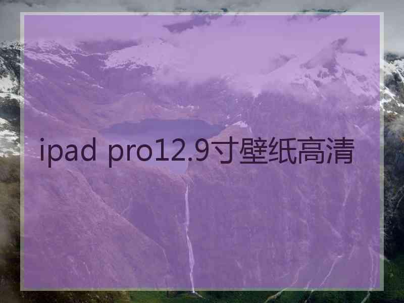 ipad pro12.9寸壁纸高清