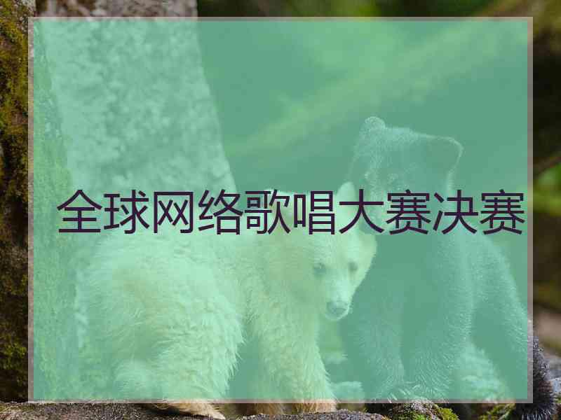 全球网络歌唱大赛决赛