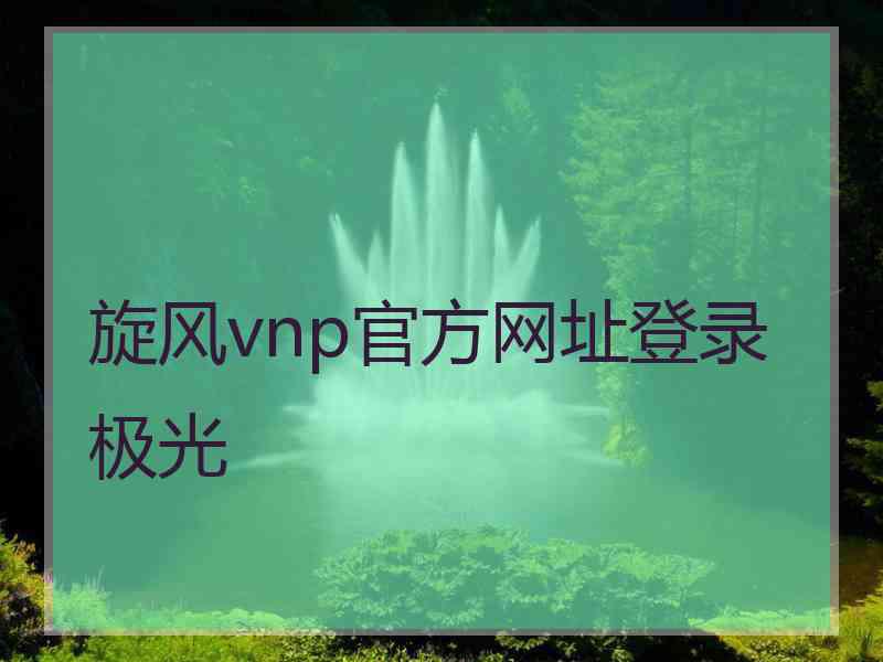 旋风vnp官方网址登录极光