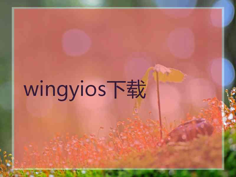 wingyios下载