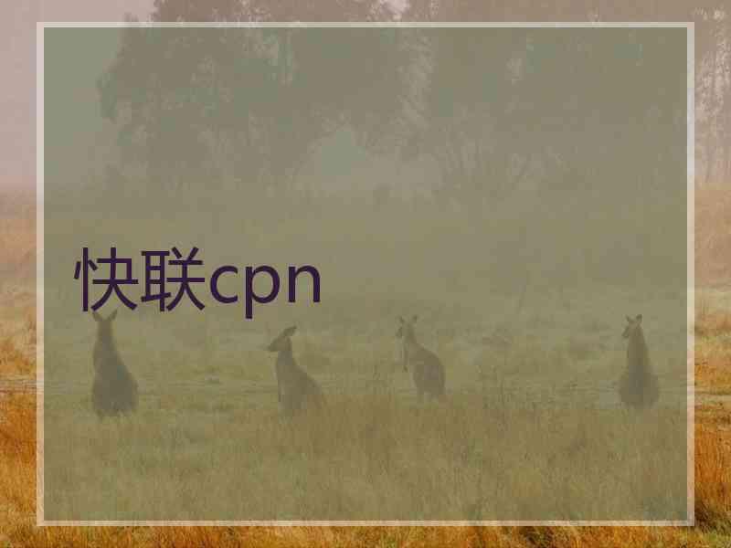 快联cpn