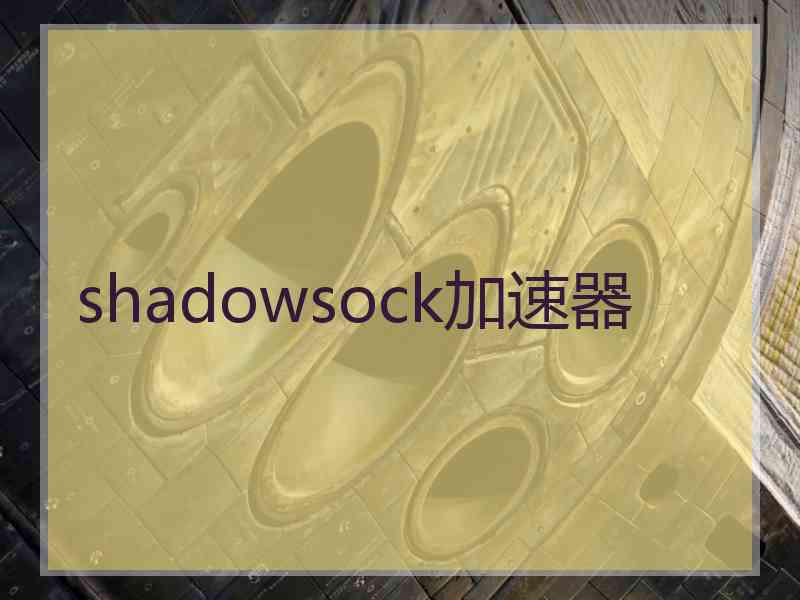 shadowsock加速器